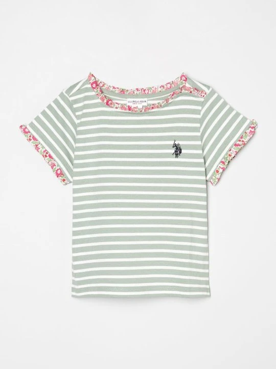 Zdjęcie produktu T-shirt z nadrukiem U.S. POLO ASSN. zielony
