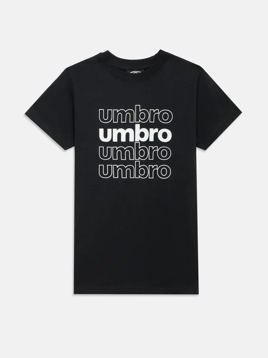 Zdjęcie produktu T-shirt z nadrukiem Umbro czarny
