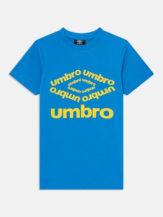 Zdjęcie produktu T-shirt z nadrukiem Umbro błękit królewski