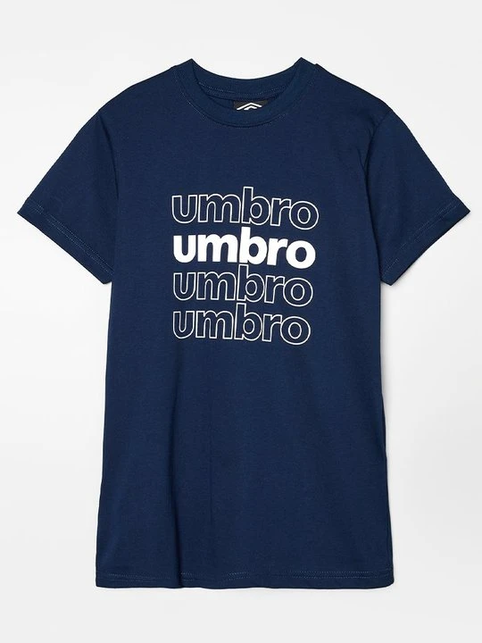 Zdjęcie produktu T-shirt z nadrukiem Umbro granatowy