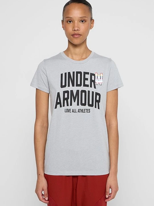 Zdjęcie produktu T-shirt z nadrukiem Under Armour szary