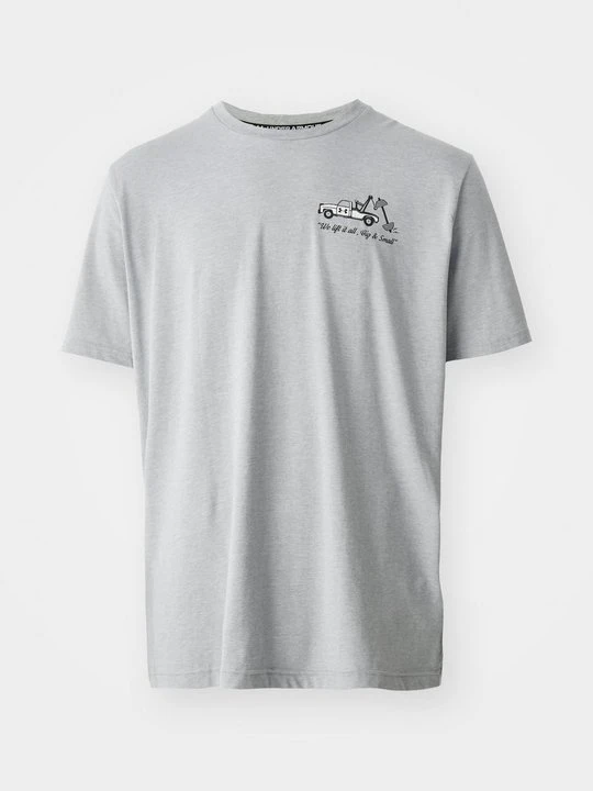 Zdjęcie produktu T-shirt z nadrukiem Under Armour szary