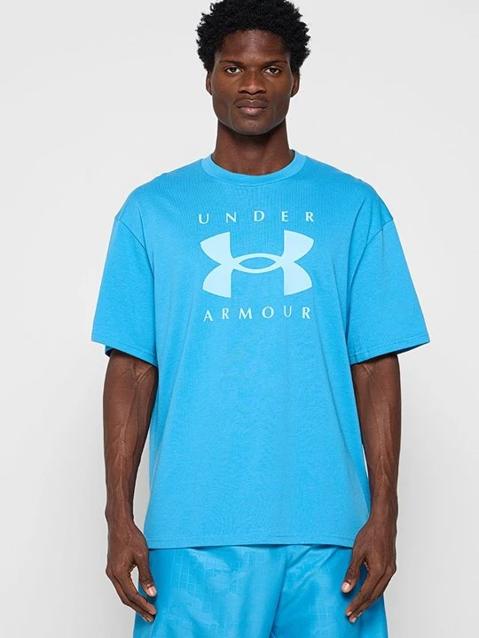 Zdjęcie produktu T-shirt z nadrukiem Under Armour niebieski