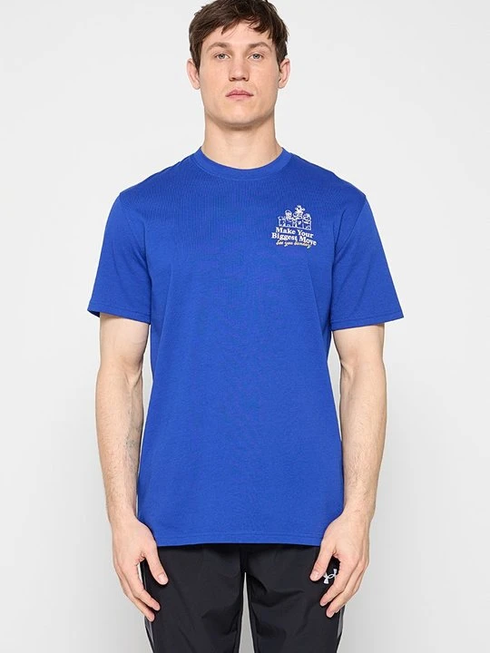 Zdjęcie produktu T-shirt z nadrukiem Under Armour niebieski