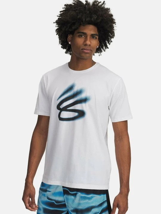 Zdjęcie produktu T-shirt z nadrukiem Under Armour biały