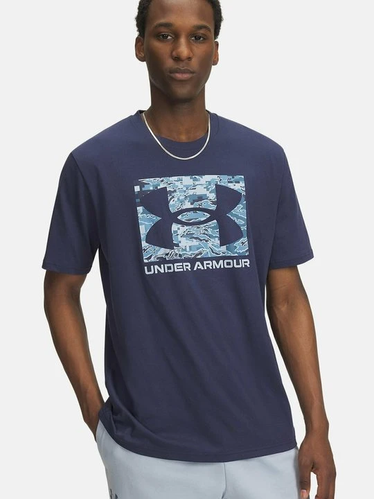 Zdjęcie produktu T-shirt z nadrukiem Under Armour niebieski