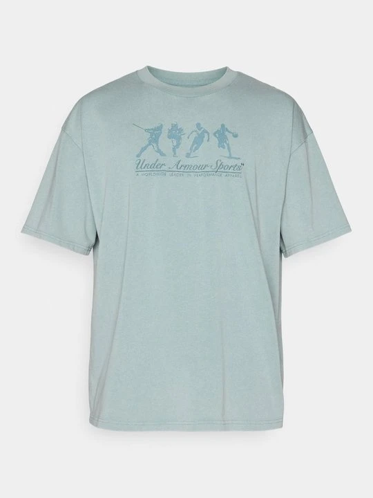 Zdjęcie produktu T-shirt z nadrukiem Under Armour jasnozielony