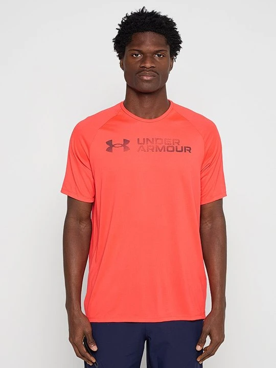 Zdjęcie produktu T-shirt z nadrukiem Under Armour czerwony