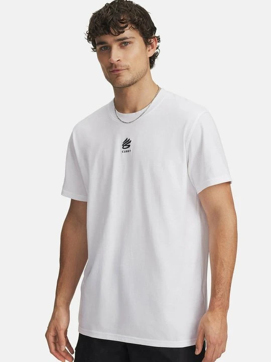 Zdjęcie produktu T-shirt z nadrukiem Under Armour biały
