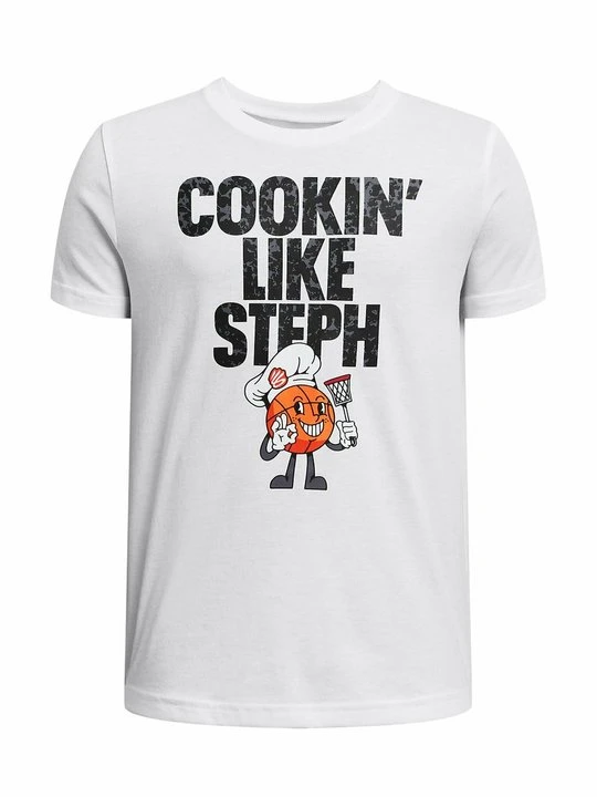 Zdjęcie produktu T-shirt z nadrukiem Under Armour biały