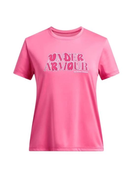 Zdjęcie produktu T-shirt z nadrukiem Under Armour różowy