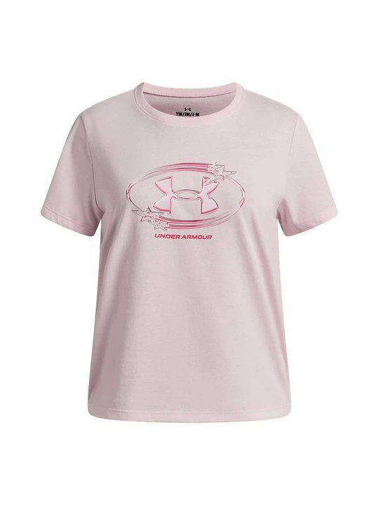 Zdjęcie produktu T-shirt z nadrukiem Under Armour różowy