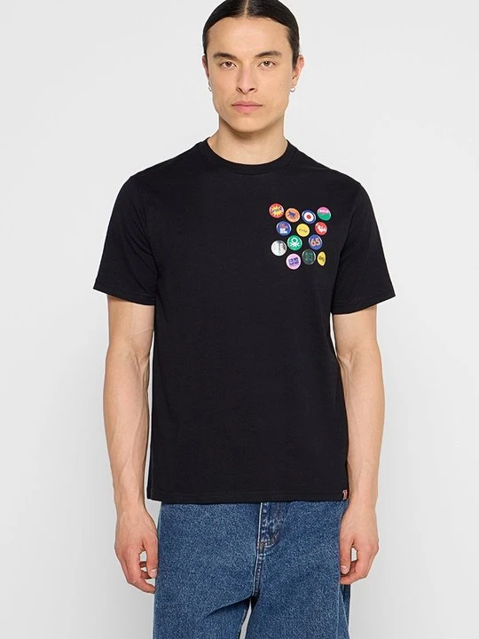 Zdjęcie produktu T-shirt z nadrukiem United Colors Of Benetton czarny
