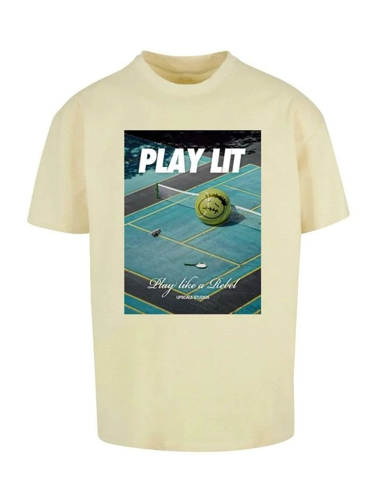Zdjęcie produktu T-shirt z nadrukiem Mister Tee żółty