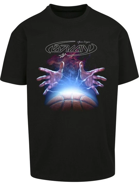 Zdjęcie produktu T-shirt z nadrukiem Mister Tee czarny