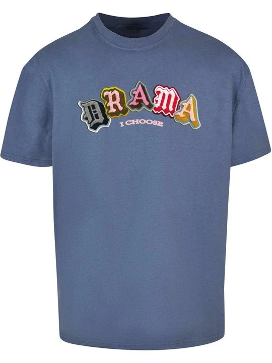 Zdjęcie produktu T-shirt z nadrukiem Mister Tee niebieski