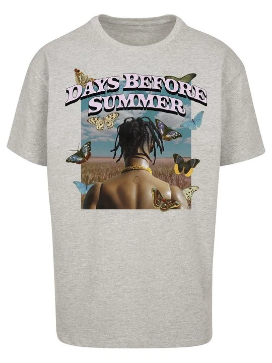 Zdjęcie produktu T-shirt z nadrukiem Mister Tee szary