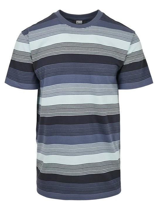 Zdjęcie produktu T-shirt z nadrukiem Urban Classics niebieski