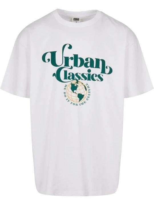 Zdjęcie produktu T-shirt z nadrukiem Urban Classics biały