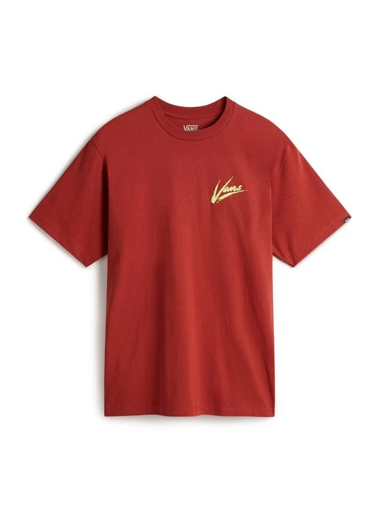 Zdjęcie produktu T-shirt z nadrukiem Vans czerwony