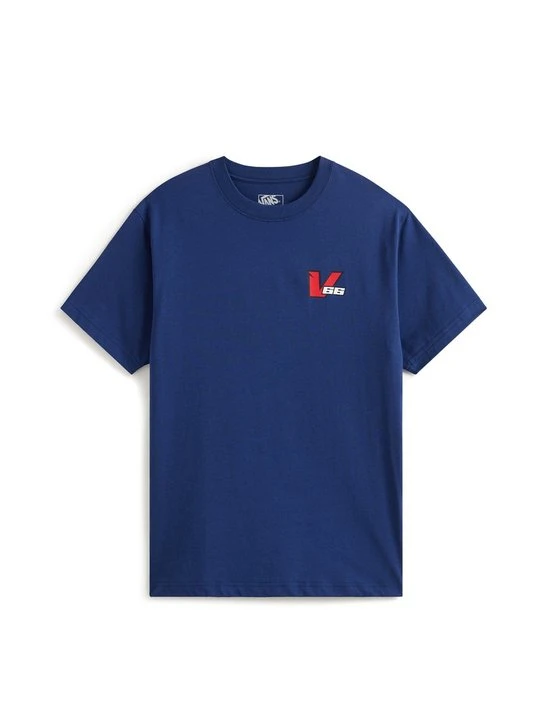 Zdjęcie produktu T-shirt z nadrukiem Vans niebieski