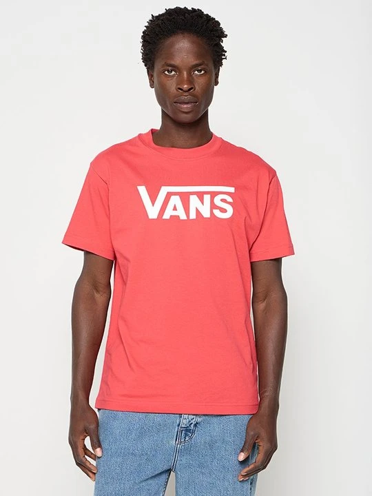 Zdjęcie produktu T-shirt z nadrukiem Vans koralowy