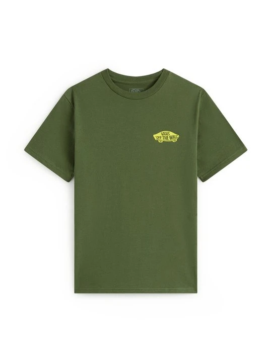 Zdjęcie produktu T-shirt z nadrukiem Vans ciemnozielony