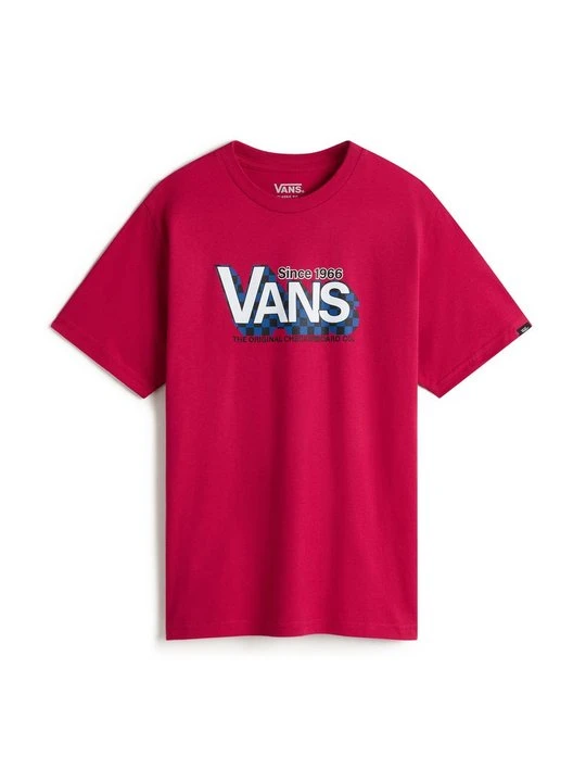 Zdjęcie produktu T-shirt z nadrukiem Vans czerwony