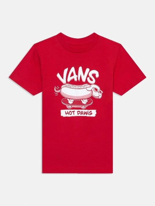 Zdjęcie produktu T-shirt z nadrukiem Vans czerwony