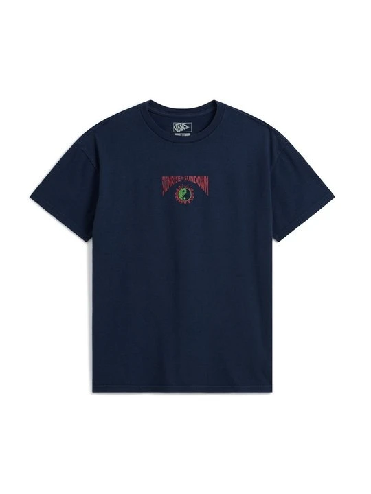Zdjęcie produktu T-shirt z nadrukiem Vans niebieski