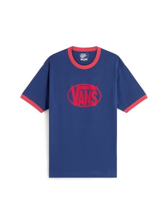 Zdjęcie produktu T-shirt z nadrukiem Vans niebieski