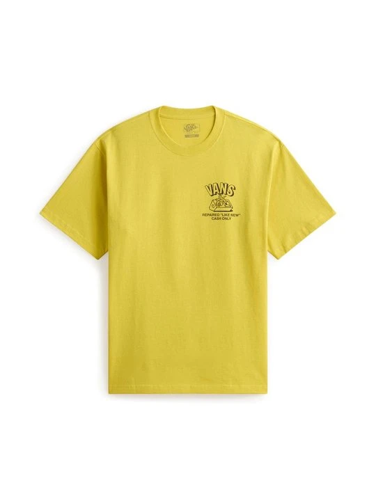 Zdjęcie produktu T-shirt z nadrukiem Vans w kolorze złota