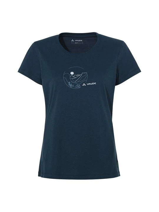 Zdjęcie produktu T-shirt z nadrukiem Vaude granatowy