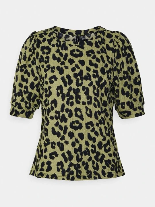 Zdjęcie produktu T-shirt z nadrukiem Vero Moda zielony
