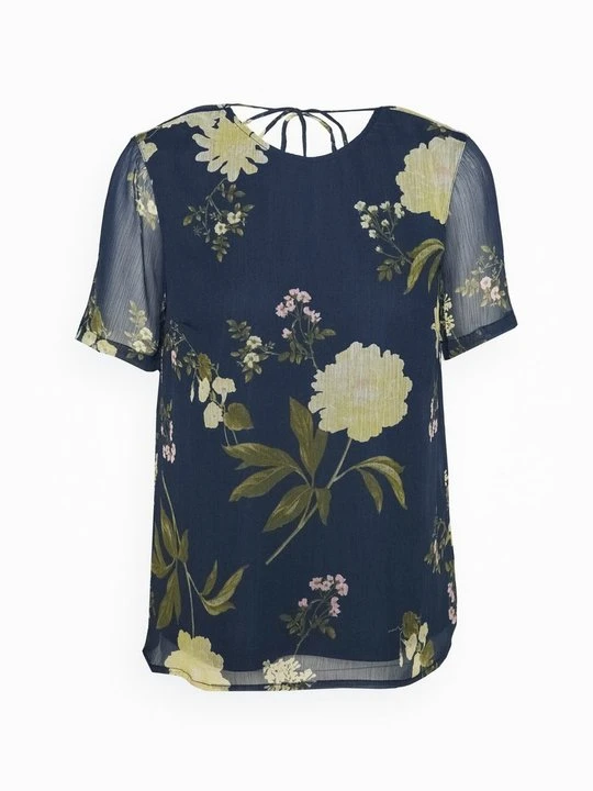 Zdjęcie produktu T-shirt z nadrukiem Vero Moda granatowy