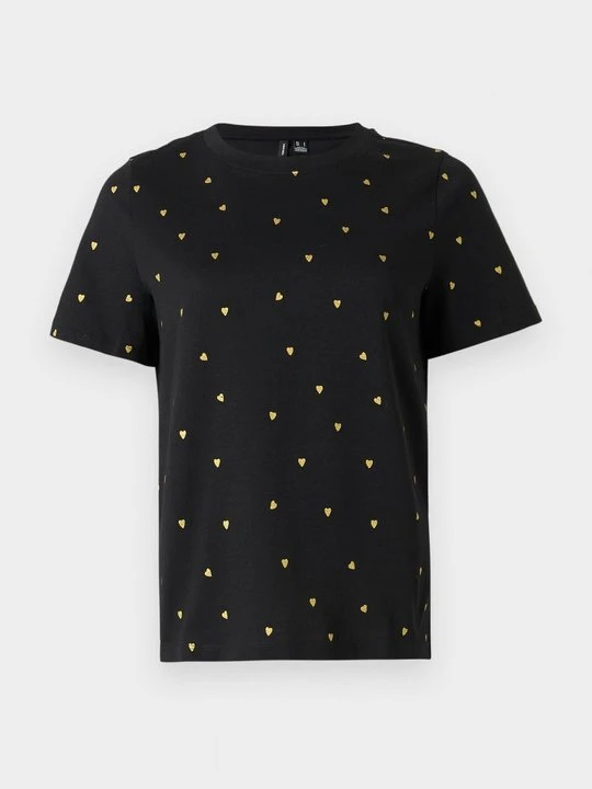 Zdjęcie produktu T-shirt z nadrukiem Vero Moda czarny