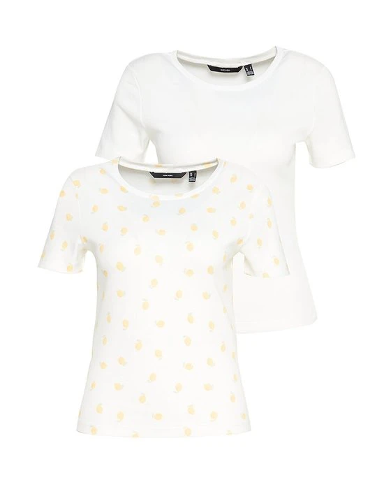 Zdjęcie produktu T-shirt basic Vero Moda biały