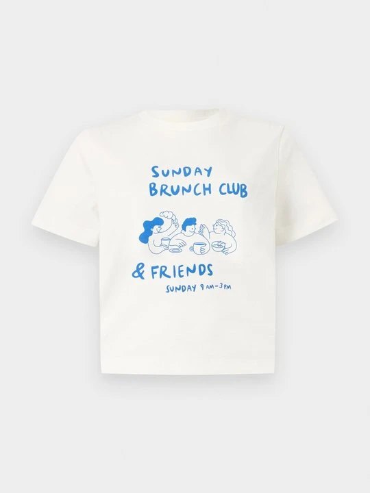 Zdjęcie produktu T-shirt z nadrukiem Vero Moda biały