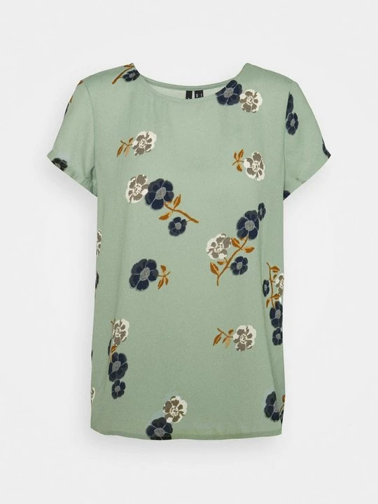 Zdjęcie produktu T-shirt z nadrukiem Vero Moda zielony