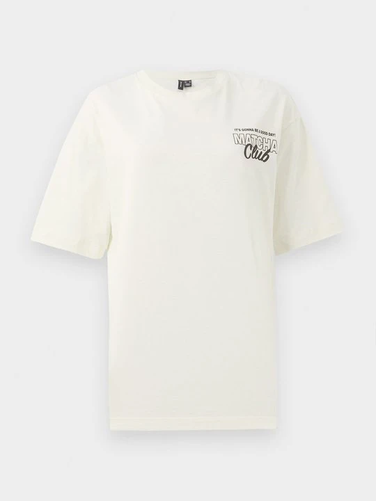 Zdjęcie produktu T-shirt z nadrukiem Vero Moda jasnożółty