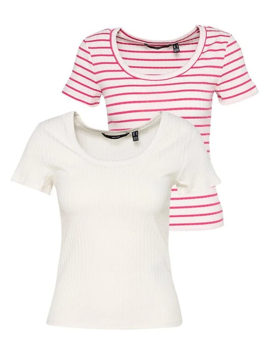 Zdjęcie produktu T-shirt z nadrukiem Vero Moda biały