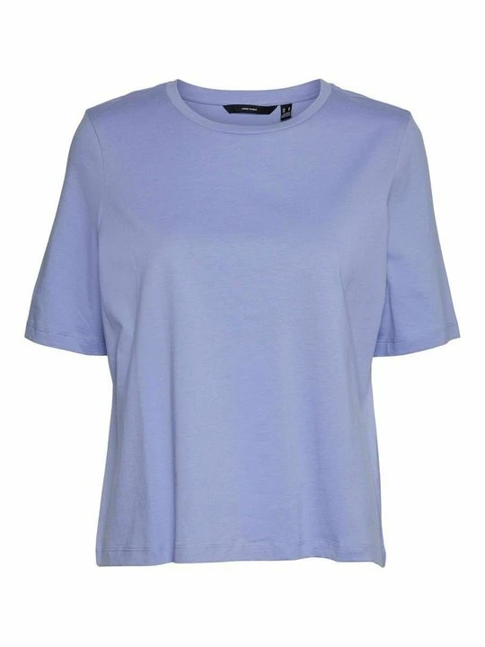 Zdjęcie produktu T-shirt z nadrukiem Vero Moda jasnoniebieski