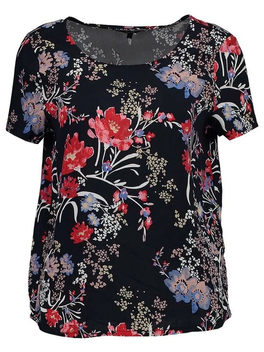 Zdjęcie produktu T-shirt z nadrukiem Vero Moda granatowy