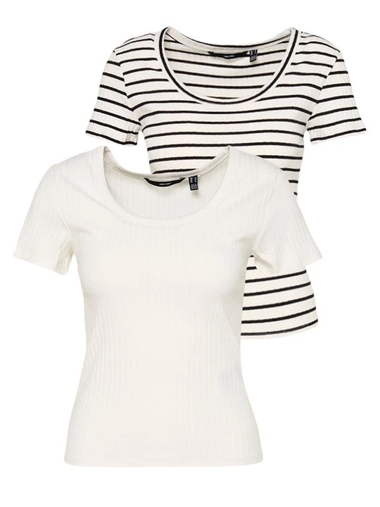 Zdjęcie produktu T-shirt z nadrukiem Vero Moda biały