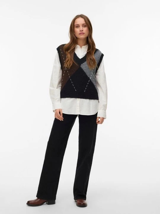 Zdjęcie produktu T-shirt z nadrukiem Vero Moda czarny