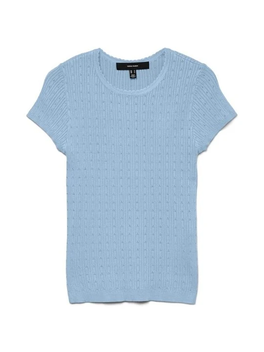 Zdjęcie produktu T-shirt z nadrukiem Vero Moda jasnoniebieski