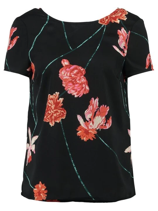 Zdjęcie produktu T-shirt z nadrukiem Vero Moda czarny