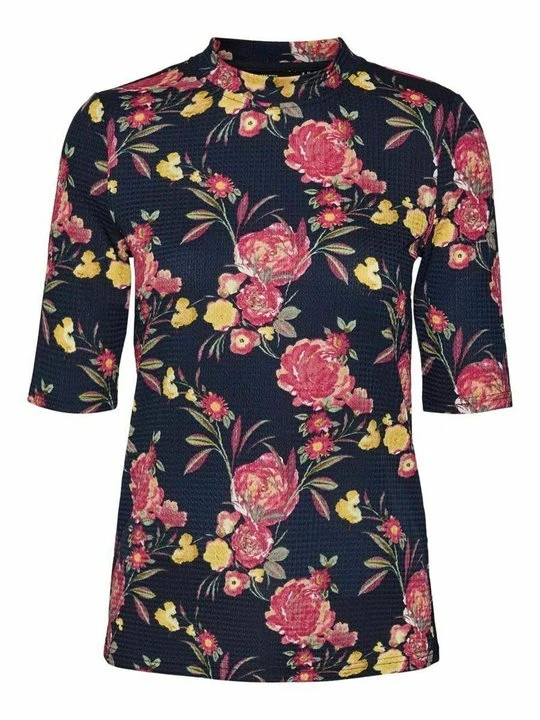 Zdjęcie produktu T-shirt z nadrukiem Vero Moda granatowy