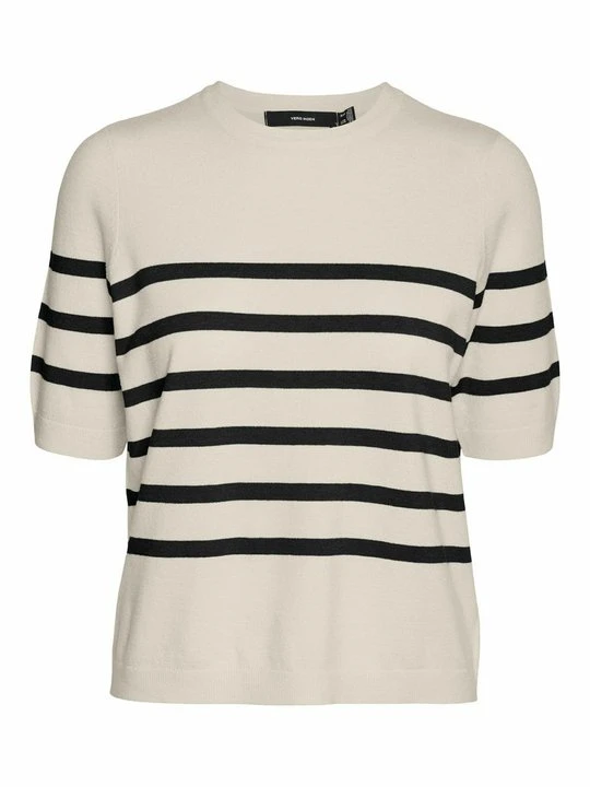 Zdjęcie produktu T-shirt z nadrukiem Vero Moda mleczny