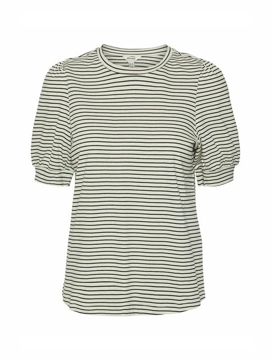 Zdjęcie produktu T-shirt z nadrukiem Aware mleczny